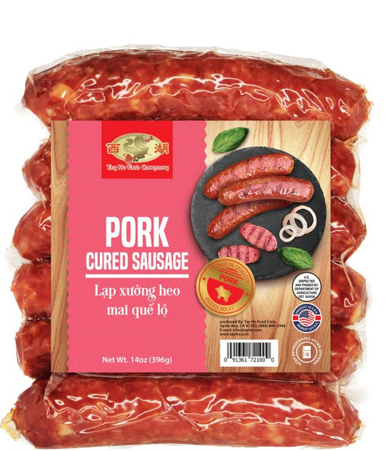 Lạp Xưởng Heo – Cured Pork Sausage - 3 Packs
