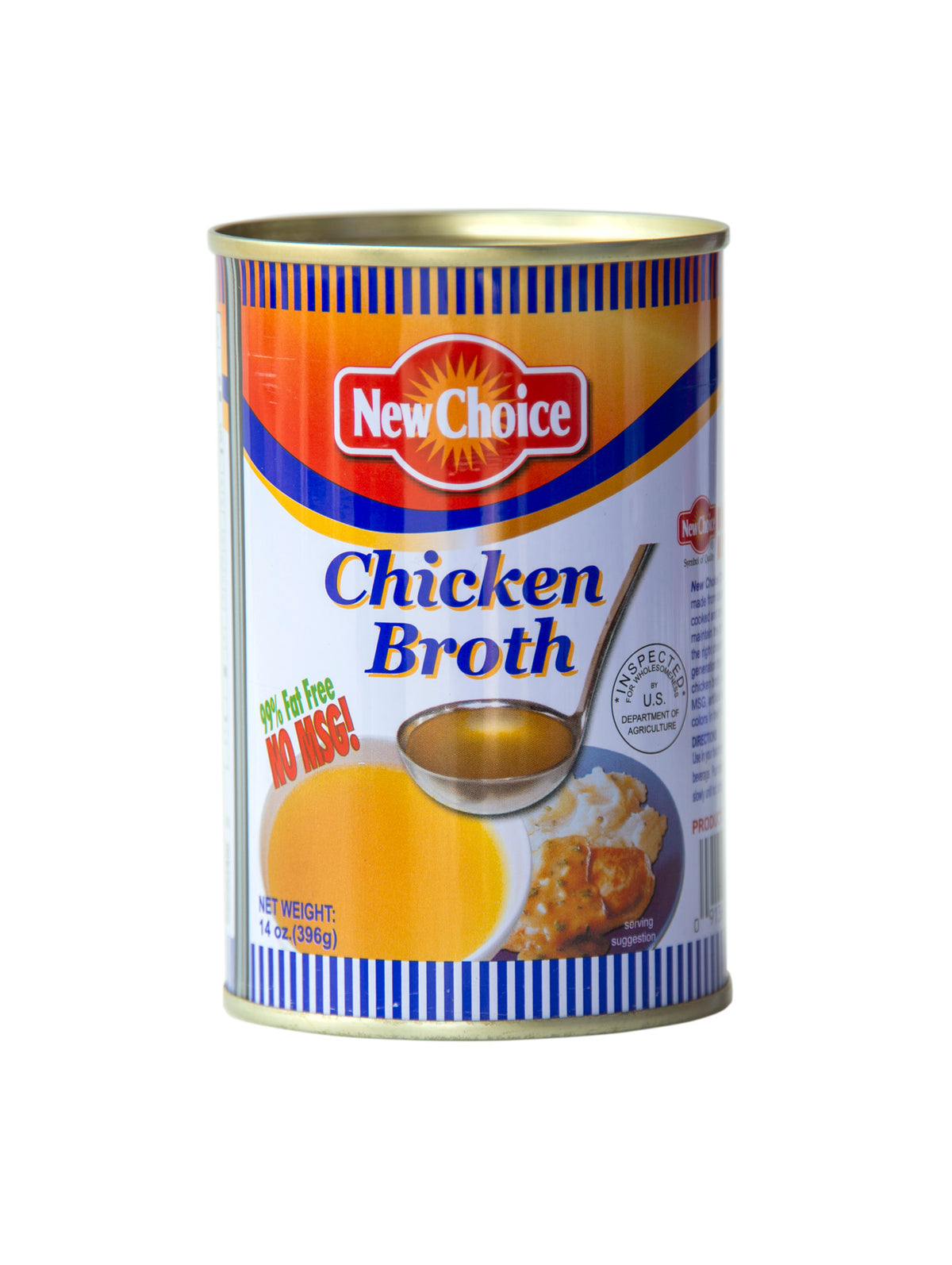 New Choice Chicken Broth NO MSG Tay Ho Food Company